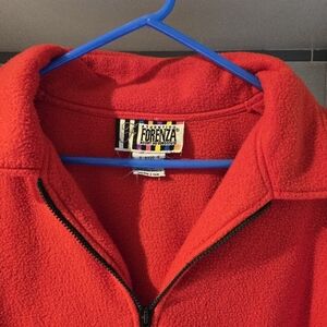 Forenza Red Fleece Pullover